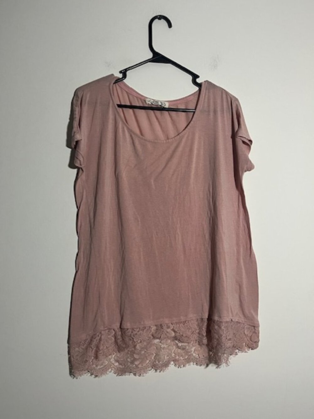 Pink Rose Pink Top Size Large